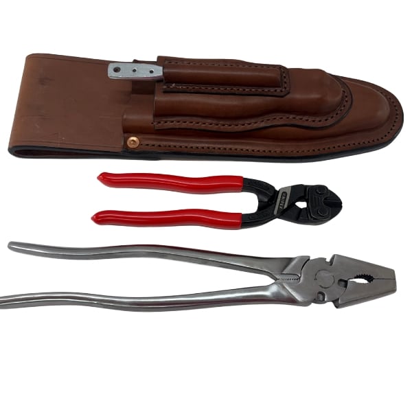 3 in 1 open Pliers Pouch (pliers, knipex cutters and wire twitcher) - Image 2